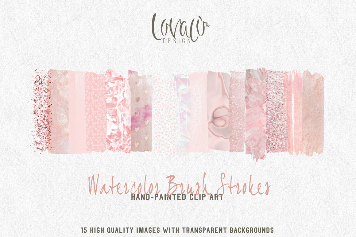 Pretty Pale Pink Brush Strokes | Textures ~ Creative Market