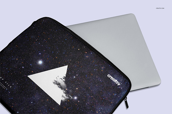 Download Laptop Sleeve Mockup Set Creative Photoshop Templates Creative Market