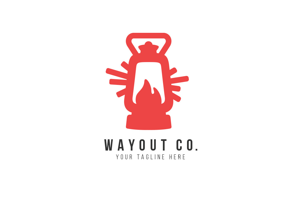 Wayout Co. Logo | Illustrator Templates ~ Creative Market