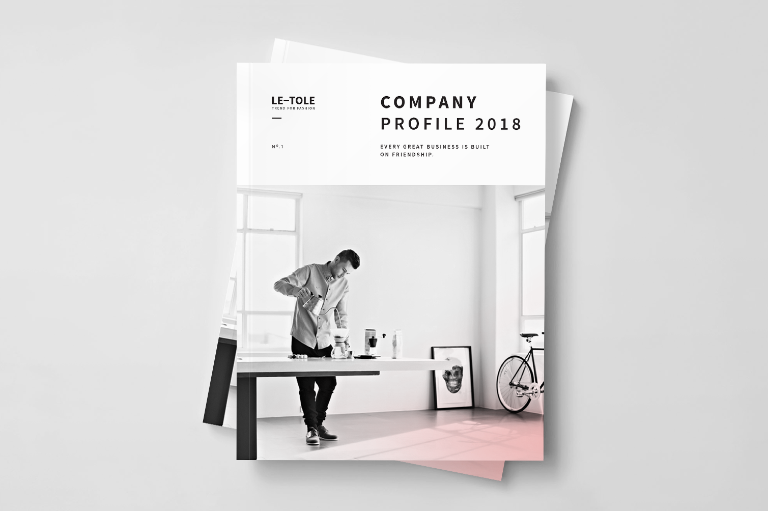 Fashion Company Profile | Creative InDesign Templates ...