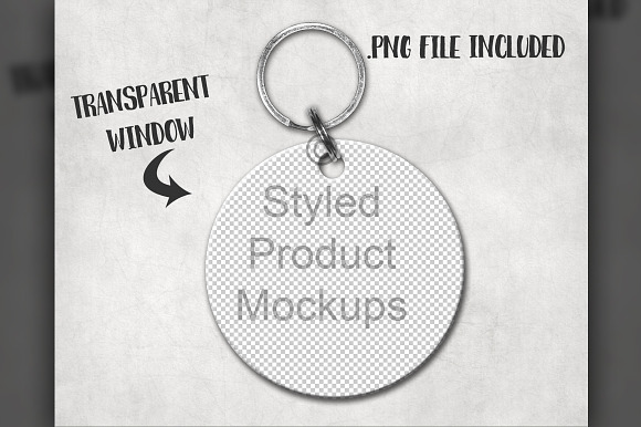 Download Round Sublimation Keychain Mockup Creative Photoshop Templates Creative Market