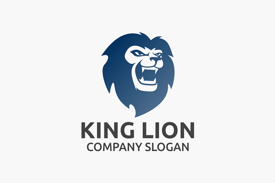 Angry Lion | Creative Illustrator Templates ~ Creative Market