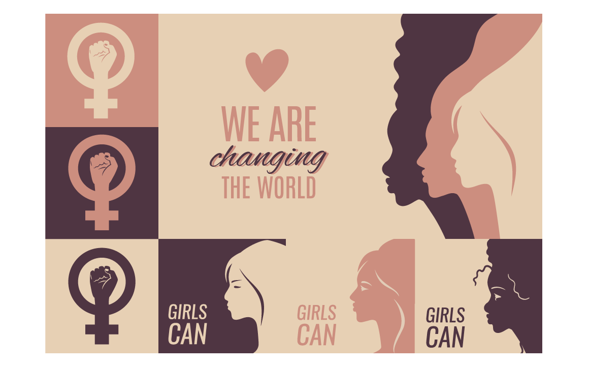 Women solidarity set | Illustrations ~ Creative Market