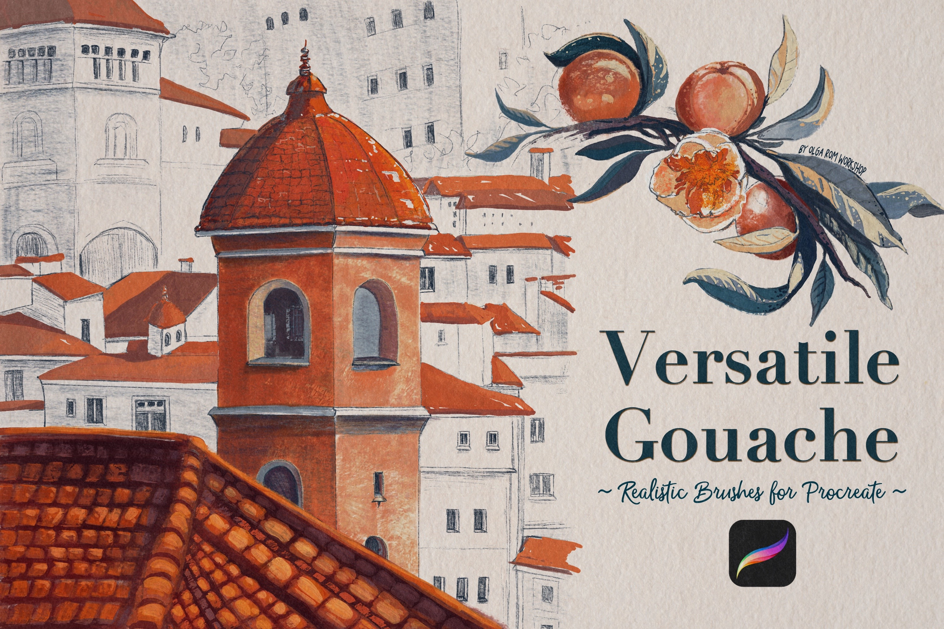 The Ultimate Gouache Brushes for Procreate, Create digital art that looks  just like real paint with the Ultimate Gouache Brushes for Procreate Shop  now: bit.ly/UltimateGouacheProcreate 🥳 Get 50%