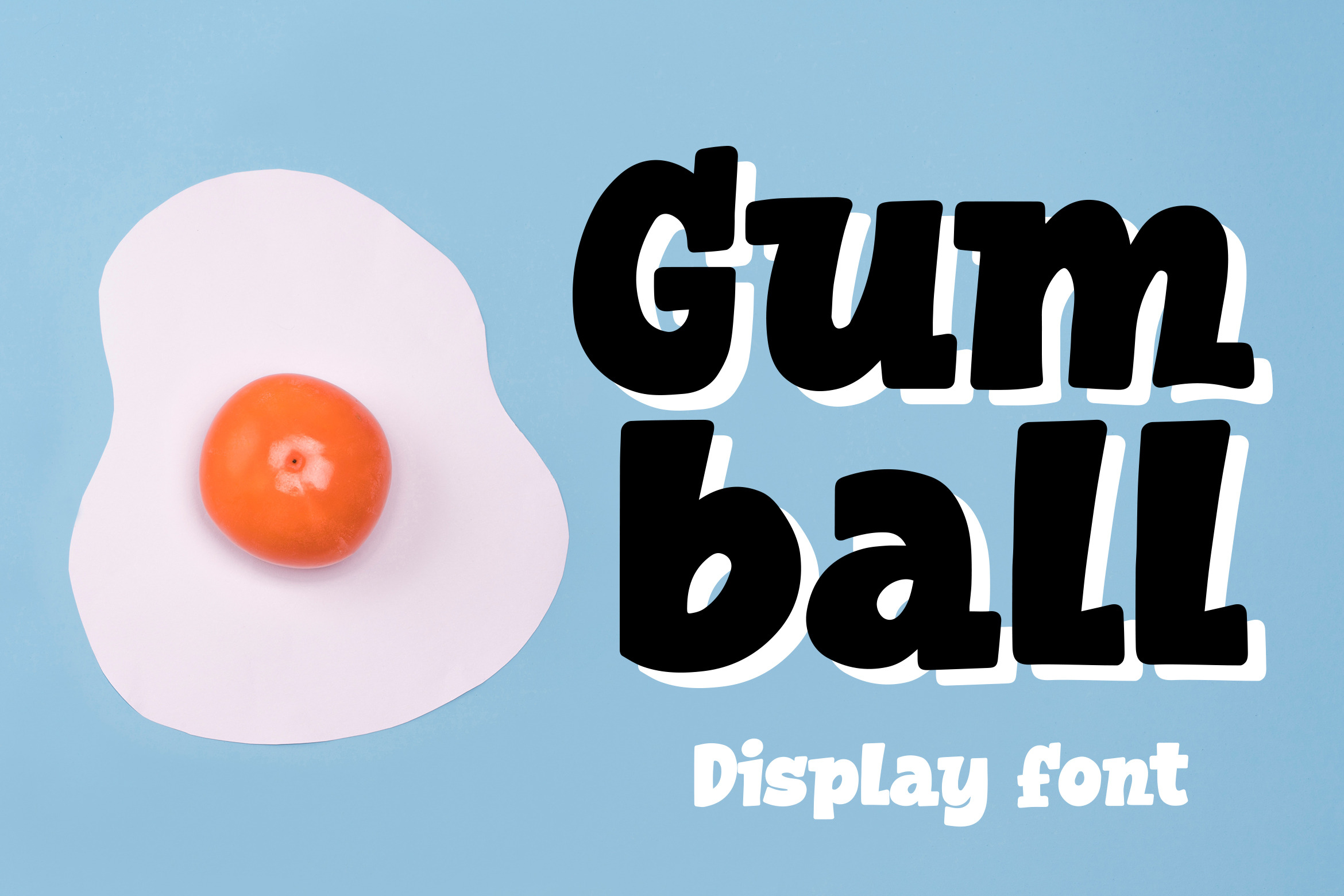 Gumball - Display Font | Script Fonts ~ Creative Market