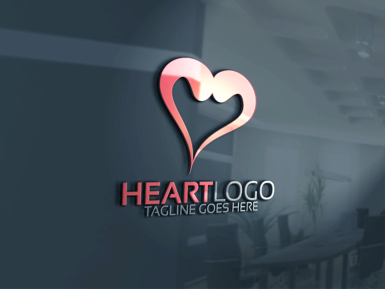 Heart Logo | Illustrator Templates ~ Creative Market