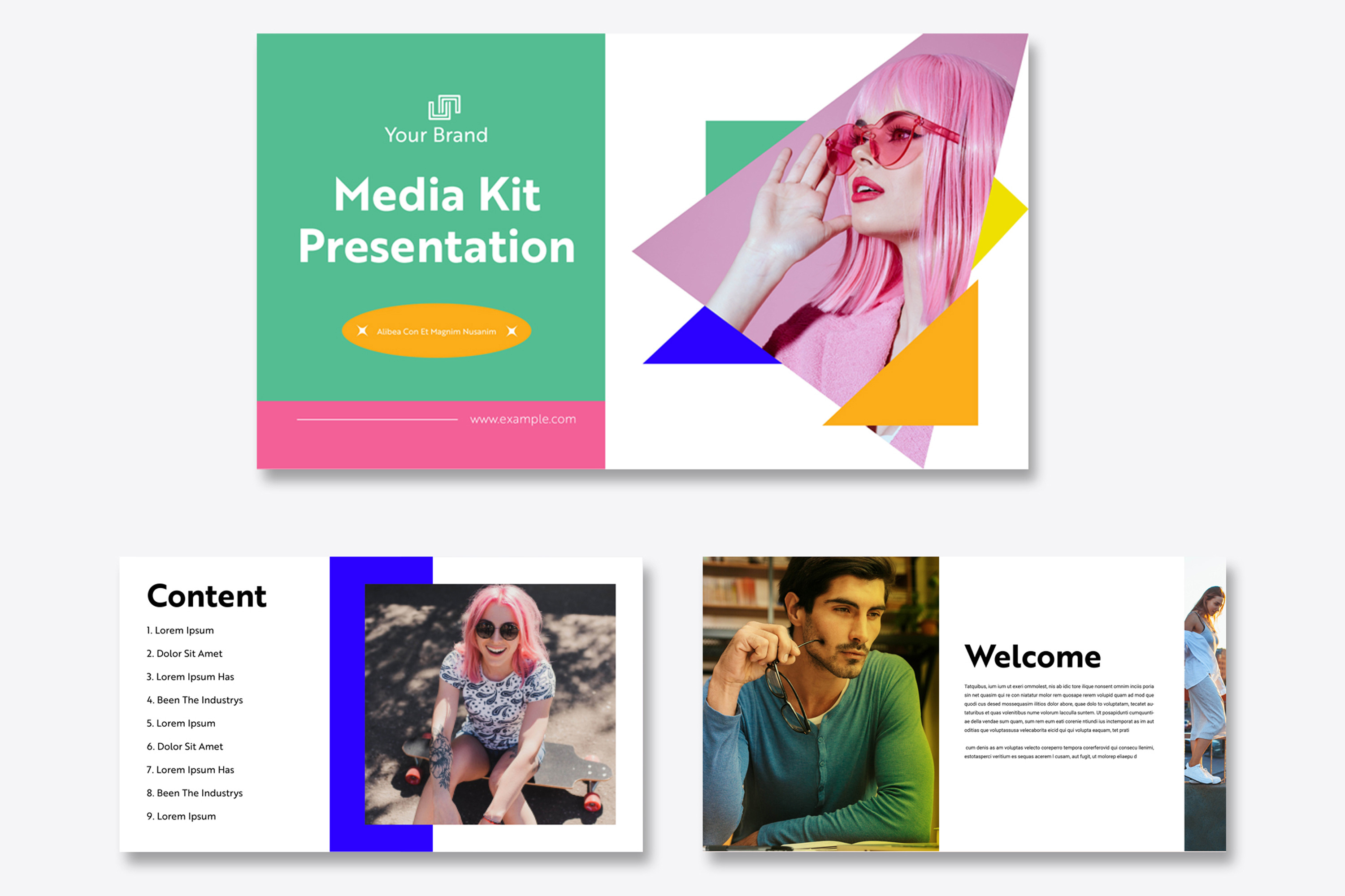 presentation kit media