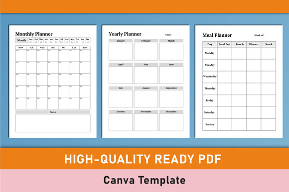 Printable Monthly Budget Planner Graphic by AmitDebnath · Creative Fabrica