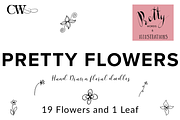 Flower Doodles | Illustrations ~ Creative Market