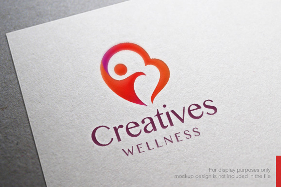 Health and Wellness Logo | Creative Illustrator Templates ~ Creative Market