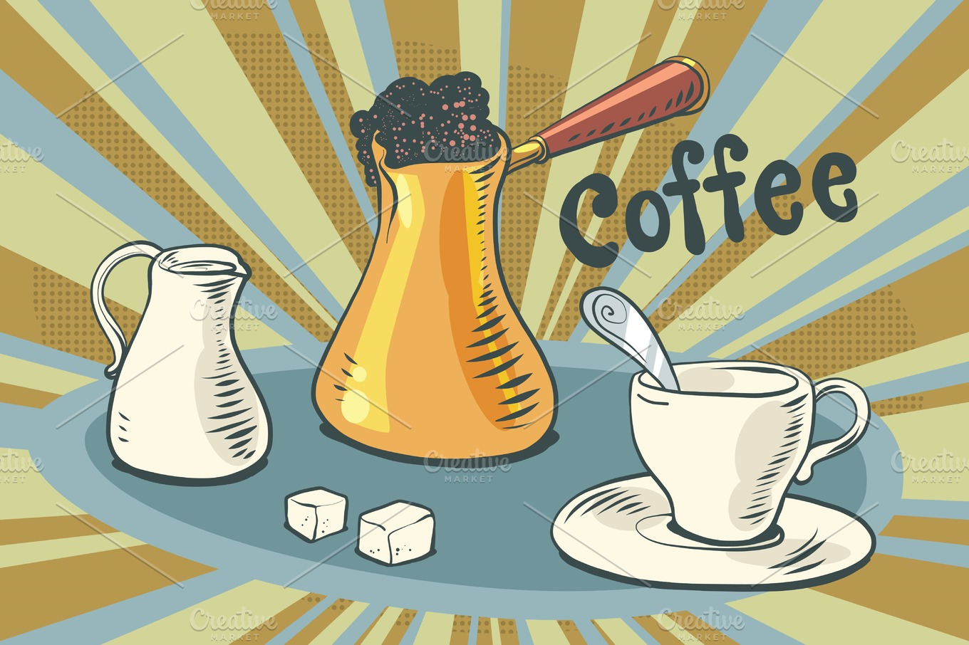 hot-coffee-milk-sugar-and-a-cup-food-illustrations-creative-market