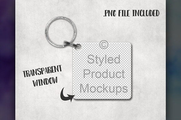 Download Square Keychain Mockup Creative Photoshop Templates Creative Market