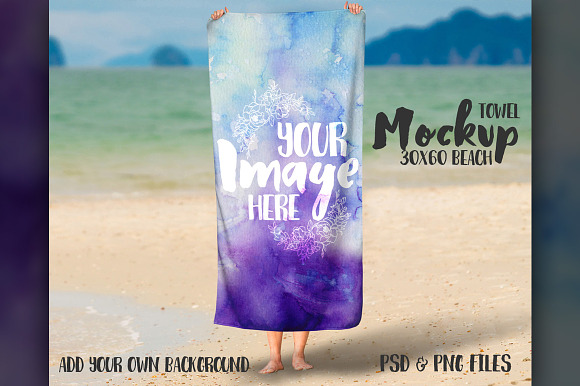 Download Towel mockup Photos, Graphics, Fonts, Themes, Templates | Creative Market