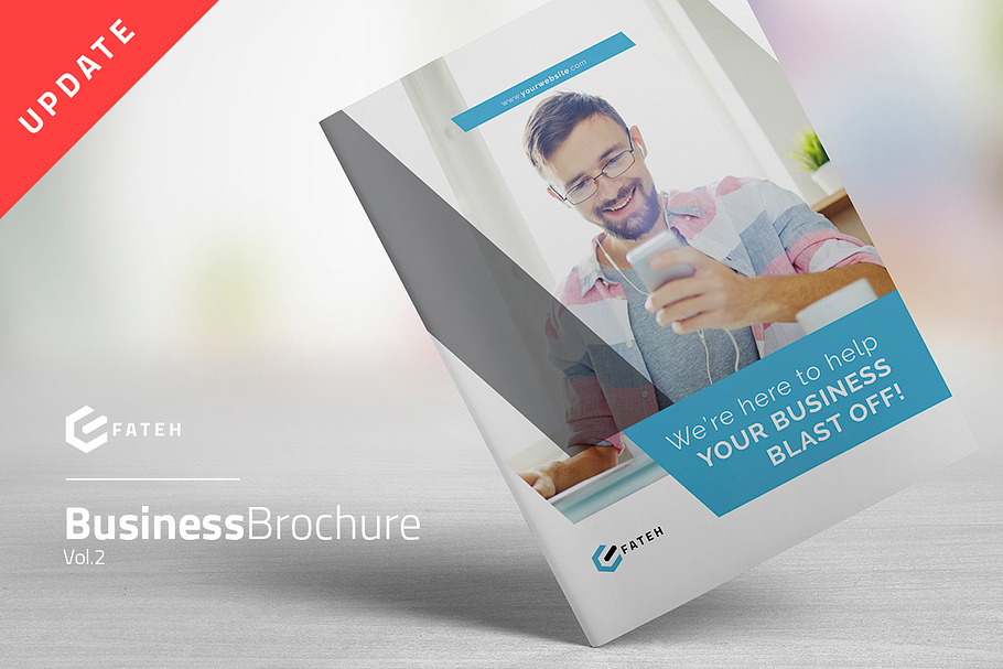 Cameo Business Brochure | Creative Brochure Templates ~ Creative Market