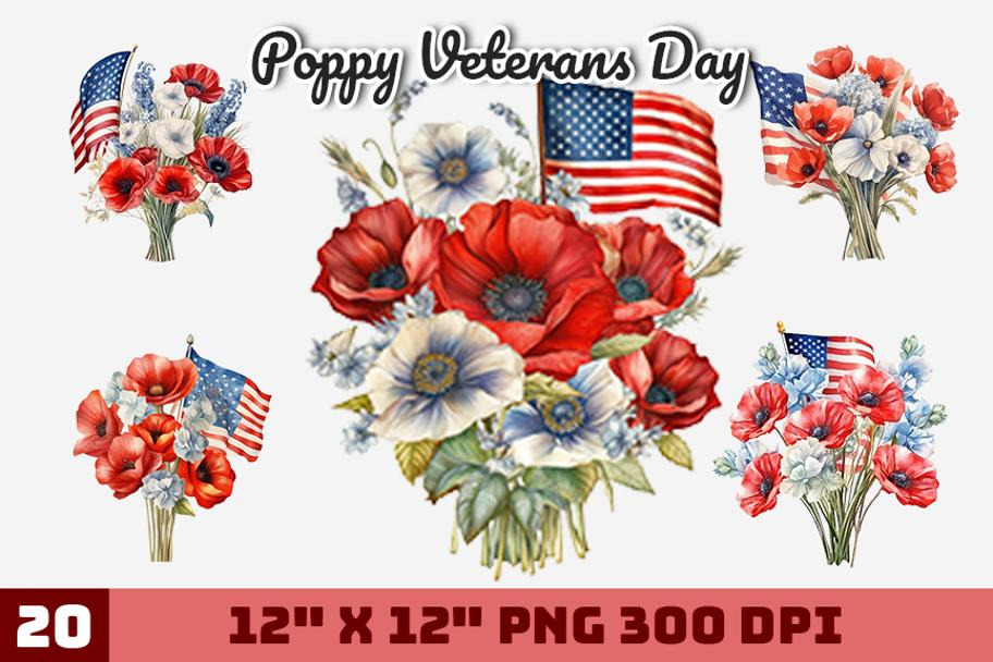 Flower Poppy Veterans Day | Illustrations ~ Creative Market