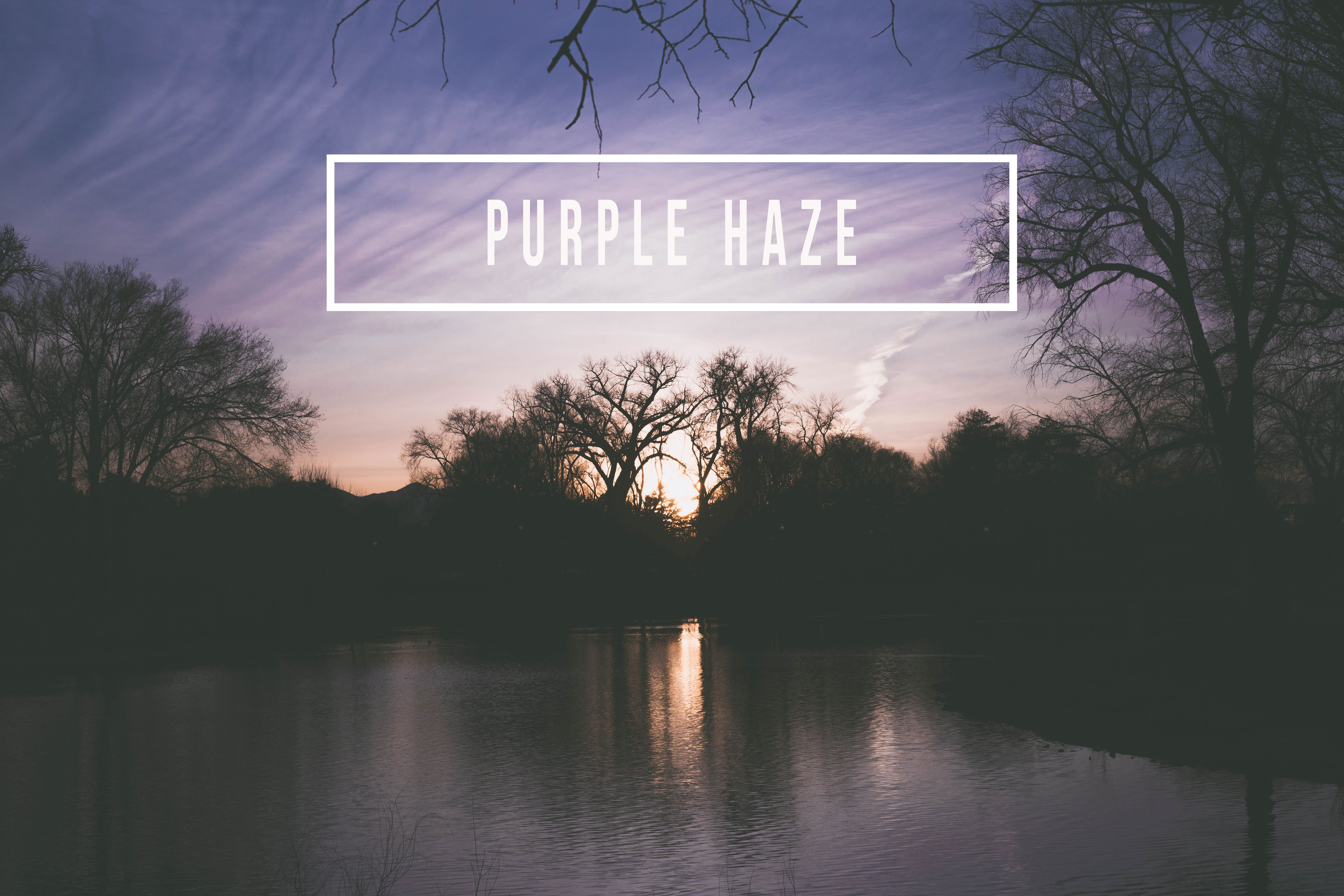 Purple Haze Sunset for LR | Presets ~ Creative Market