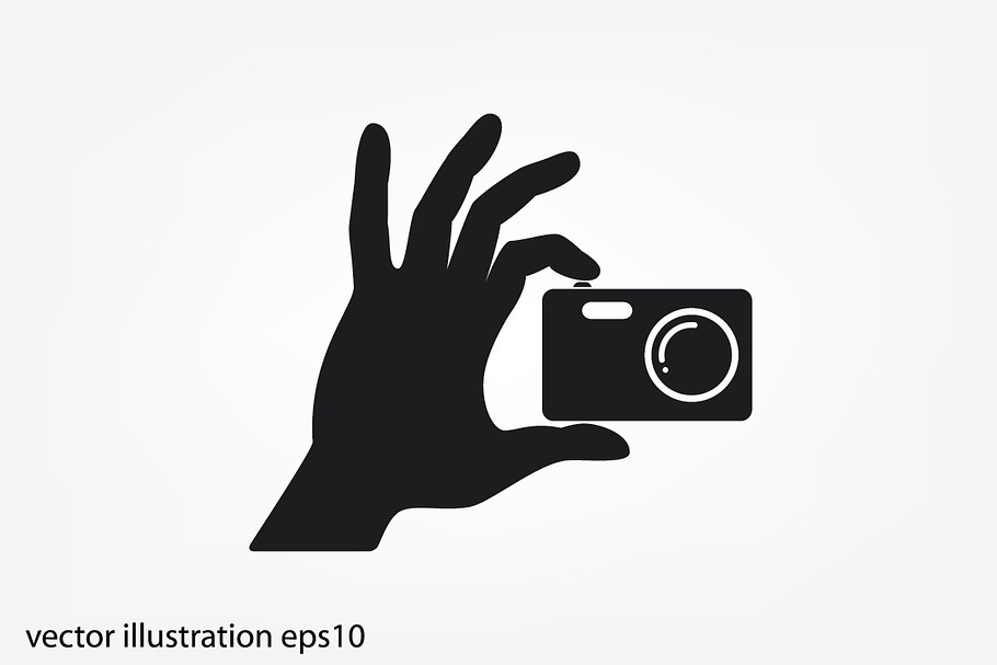 Camera icon vector | Pre-Designed Illustrator Graphics ~ Creative Market