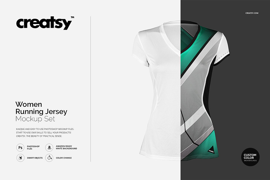 Download Bike Jersey Mockup Set | Creative Photoshop Templates ~ Creative Market