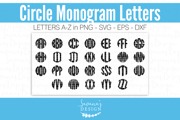 Download Monogram Alphabet Pre Designed Illustrator Graphics Creative Market