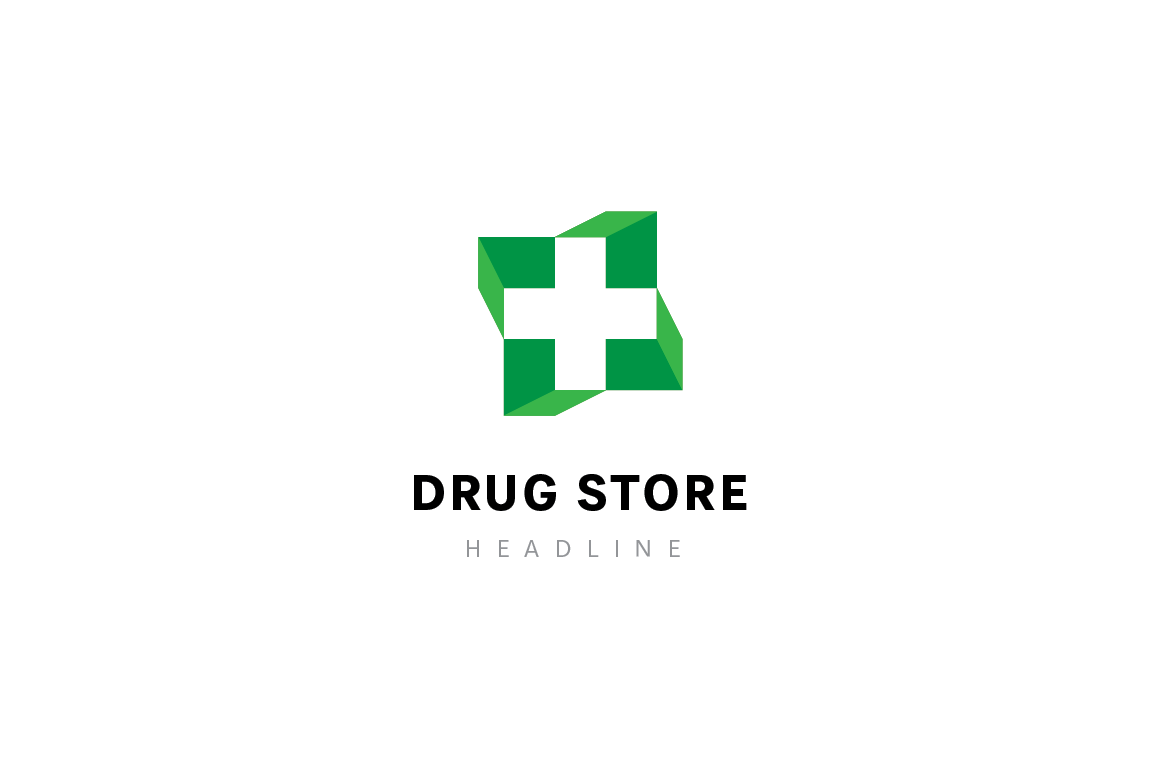 Drug store logo. | Branding & Logo Templates ~ Creative Market