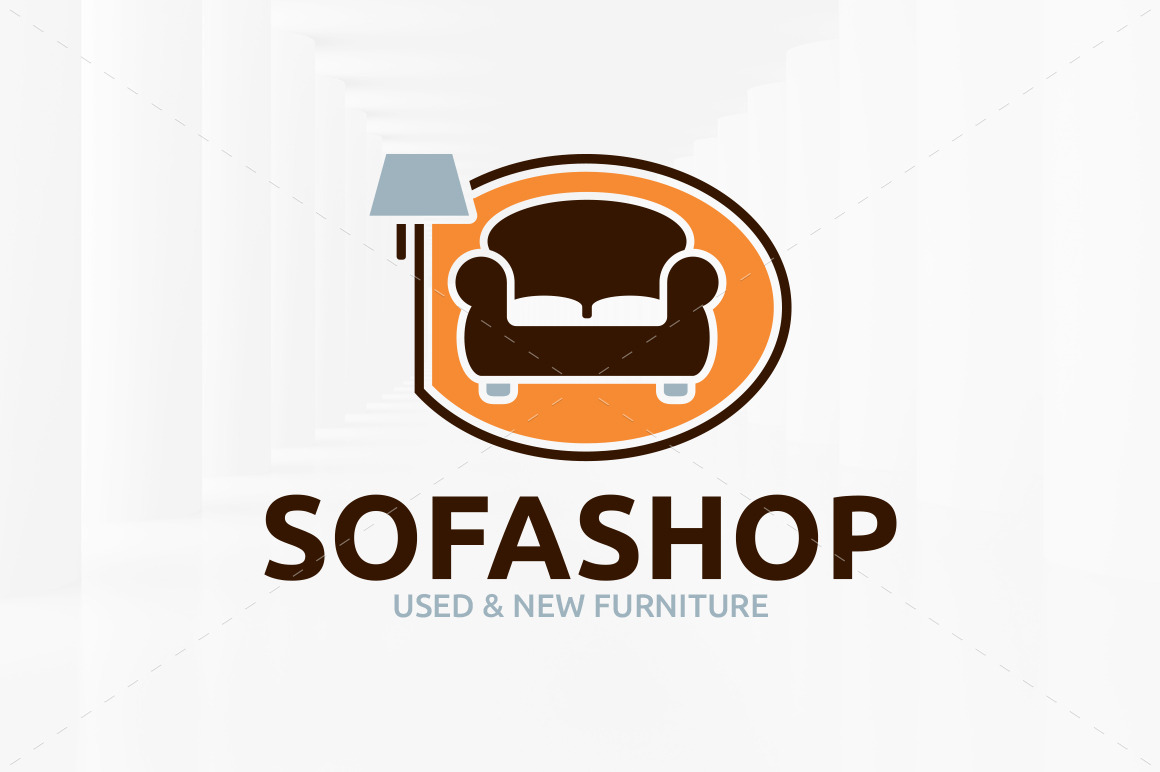 Sofa Shop Logo Template Branding & Logo Templates Creative Market