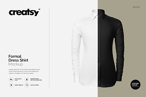 Download Folded Dress Shirt Mockup | Creative Photoshop Templates ~ Creative Market