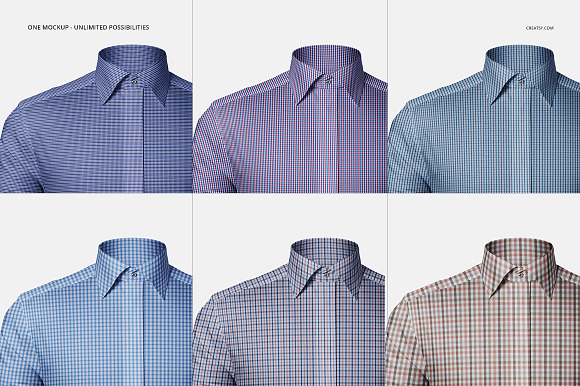 Download Formal Dress Shirt Mockup Creative Photoshop Templates Creative Market