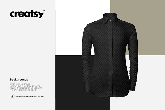 Formal Dress Shirt Mockup Creative Photoshop Templates Creative Market