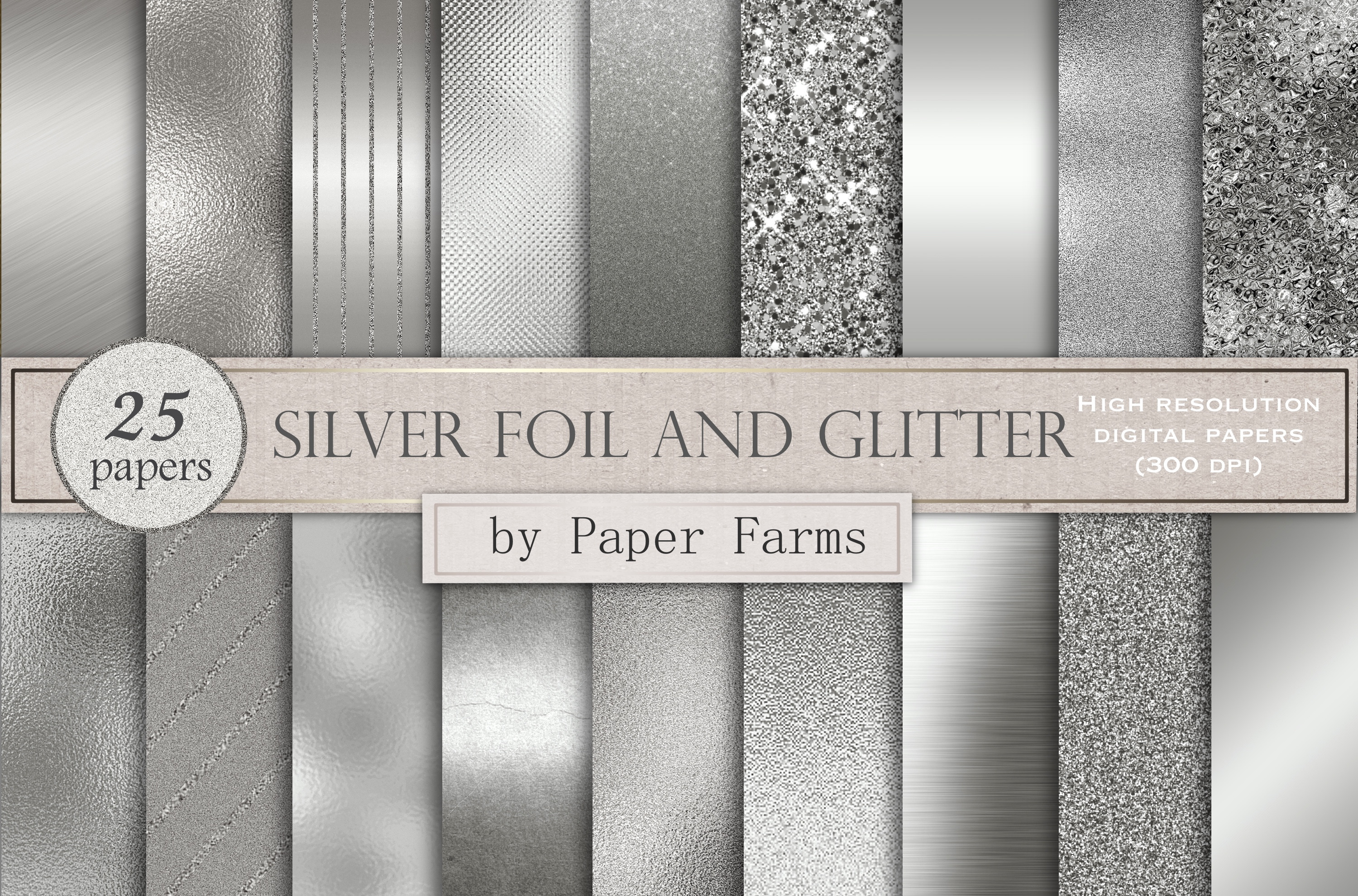 Silver Leaf Foil – Glitter Delight LLC