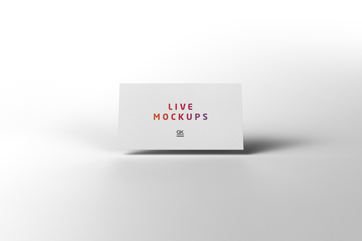 Download Animated Business Card Mock-up | Creative Photoshop ...