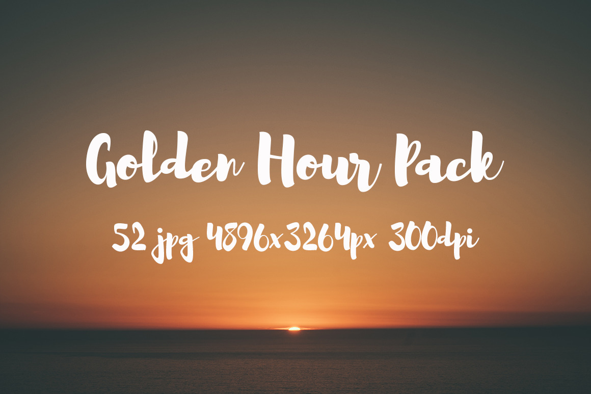 Golden Hour Pack Templates & Themes Creative Market