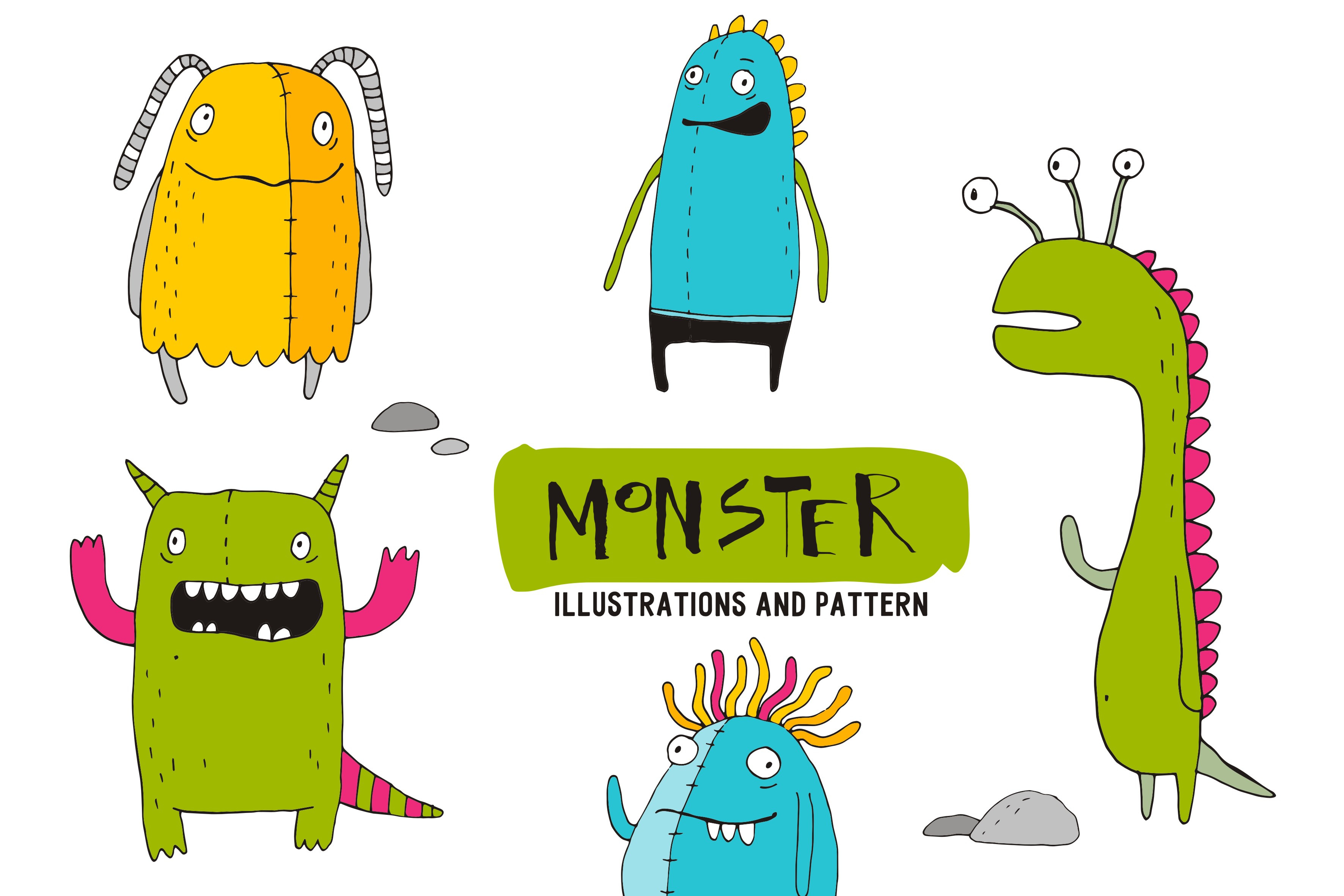 Create A Cute Furry Vector Monster In Illustrator