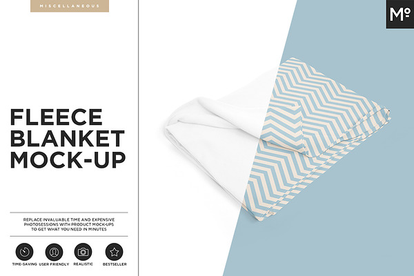 Download Search Blanket Mockup Creative Market