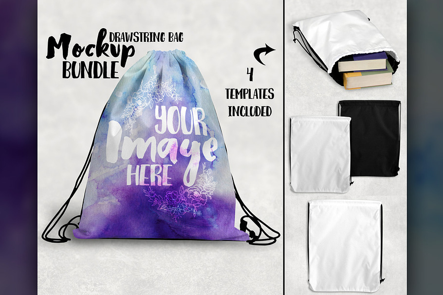 Download Tote bag front and back mockup | Creative Photoshop ...