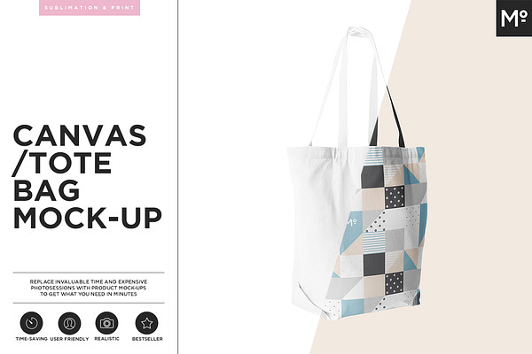 Download Canvas Tote Bag Mock-up | Creative Photoshop Templates ...