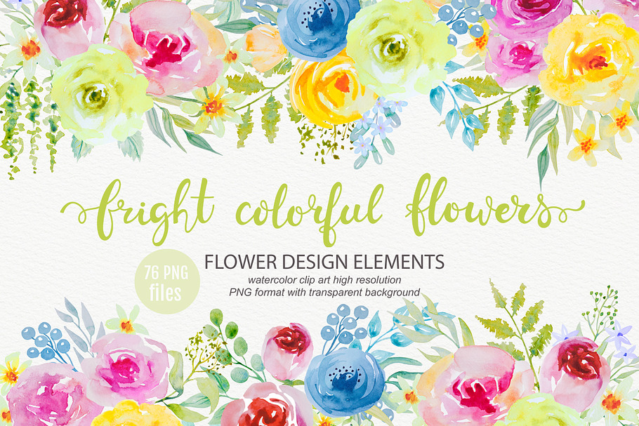 Watercolor Panda And Flowers Custom Designed Illustrations Creative Market