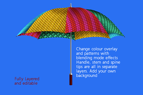 Download Umbrella For City Golf Or Beach Creative Photoshop Templates Creative Market