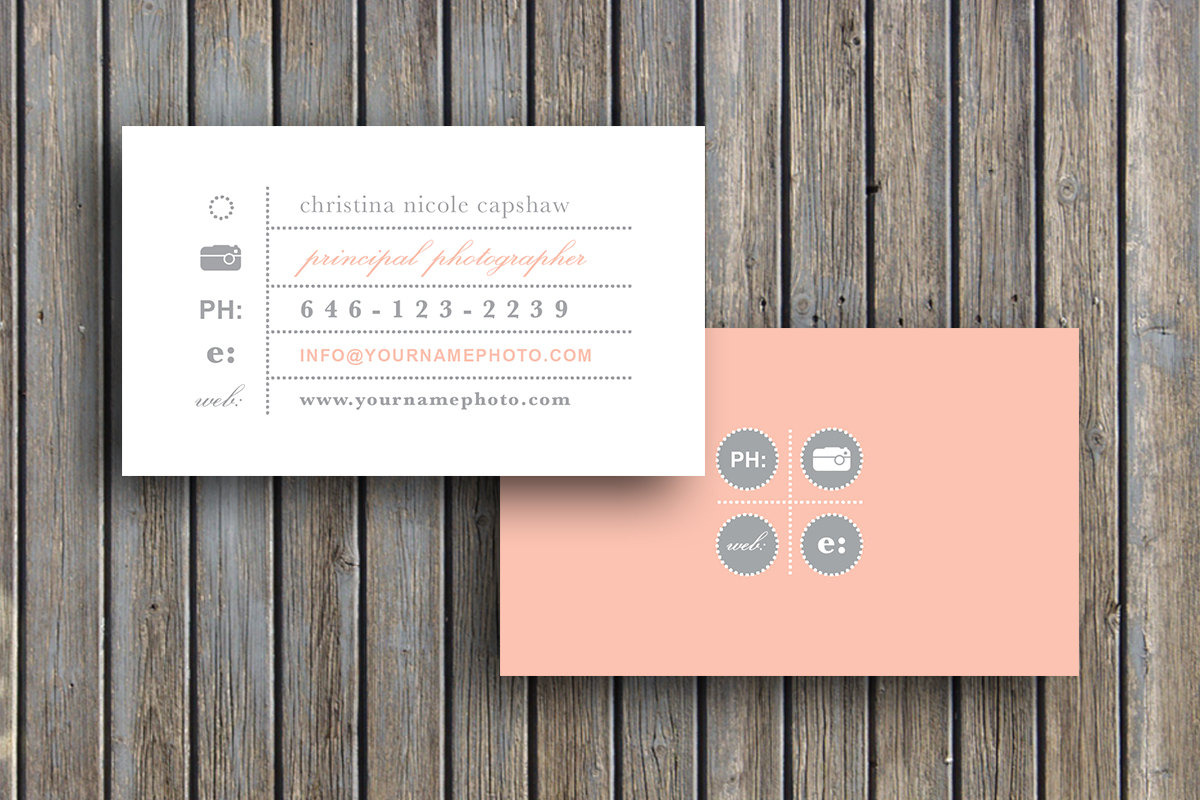 Modern Business Card | Creative Photoshop Templates ~ Creative Market