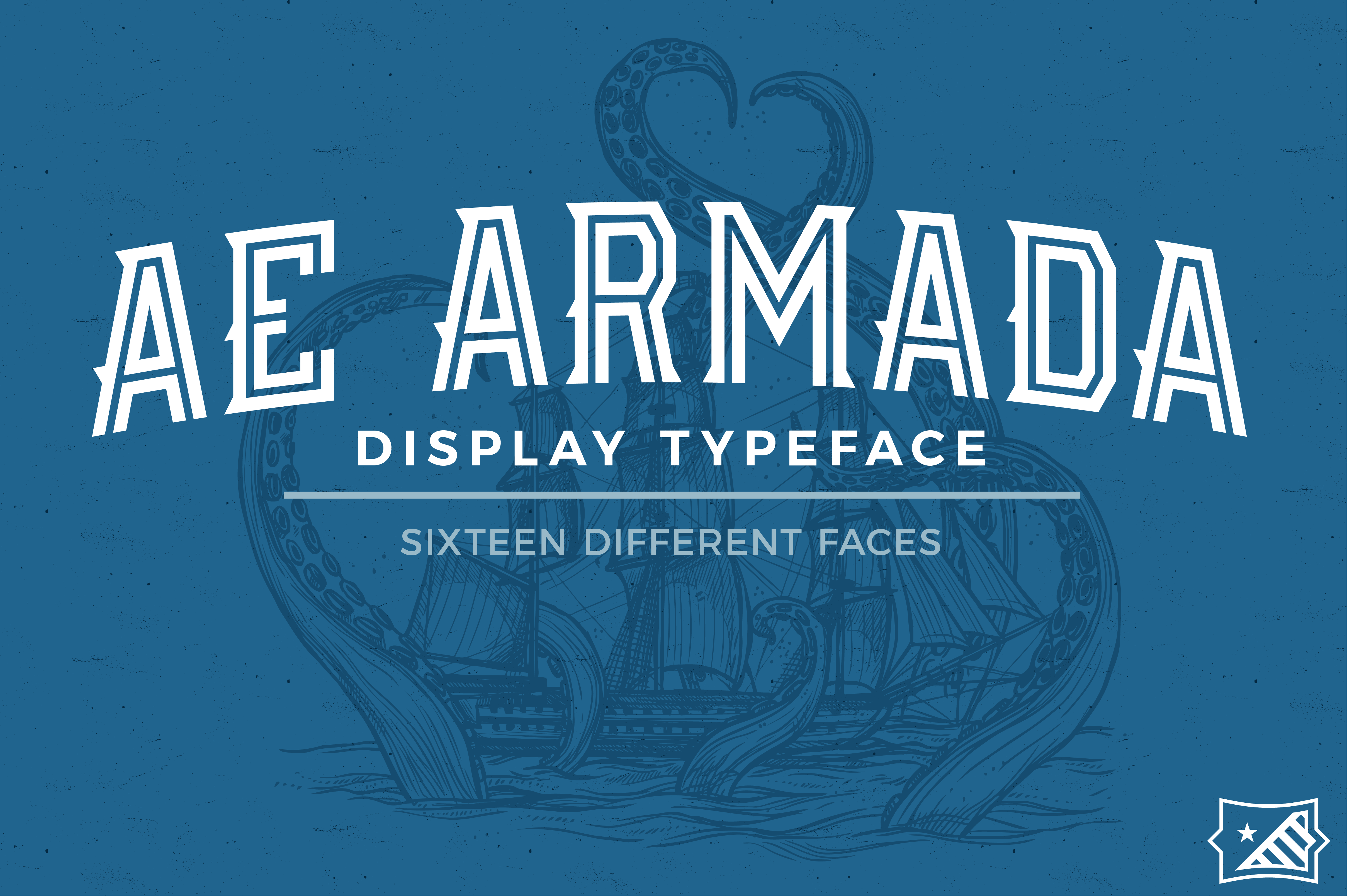 AE Armada Display Typeface Fonts Creative Market