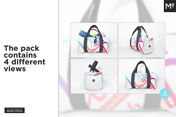 Download Gym Bag Mock Up Creative Photoshop Templates Creative Market