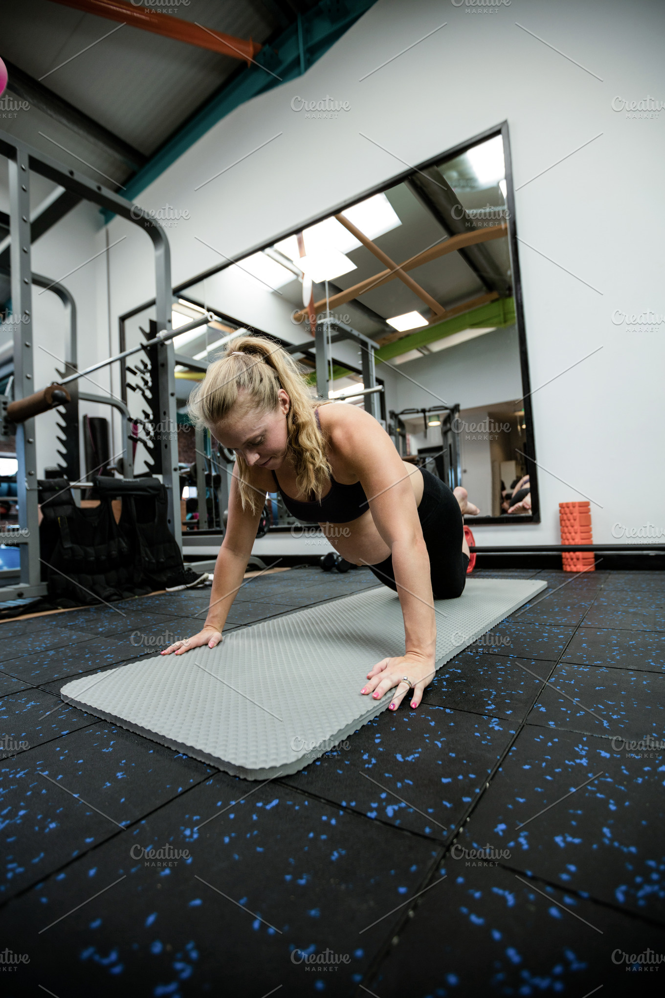 pregnant-woman-doing-push-ups-stock-photos-creative-market