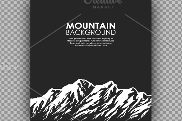 Vector Silhouettes Mega Bundle [1000+ Graphics] / Vector Rocks and  Mountains Silhouette Set