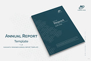 Annual Report Template | Brochure Templates ~ Creative Market