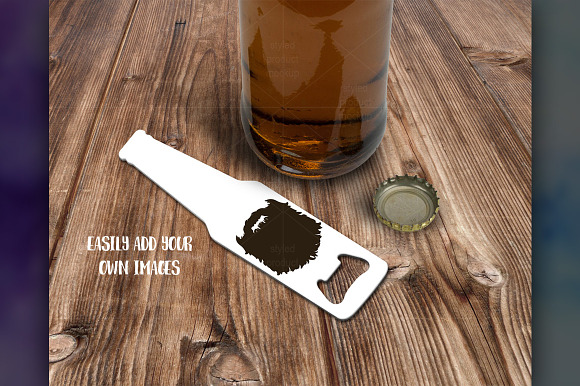 Download Bottle Opener Mockup Creative Photoshop Templates Creative Market