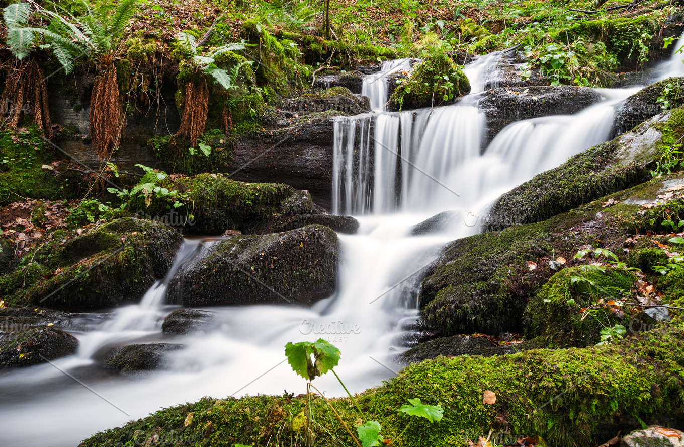 Nice Waterfall | High-Quality Nature Stock Photos ~ Creative Market