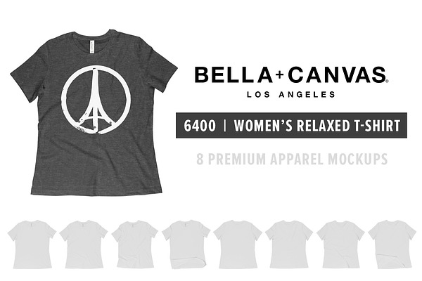 Bella Canvas 6400 Women's T-Shirt | Commercial Work