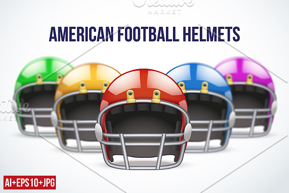 NFL Helmets Full Set