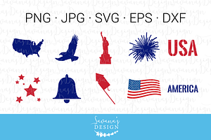 Download 4th Of July Svg File Bundle Pre Designed Illustrator Graphics Creative Market