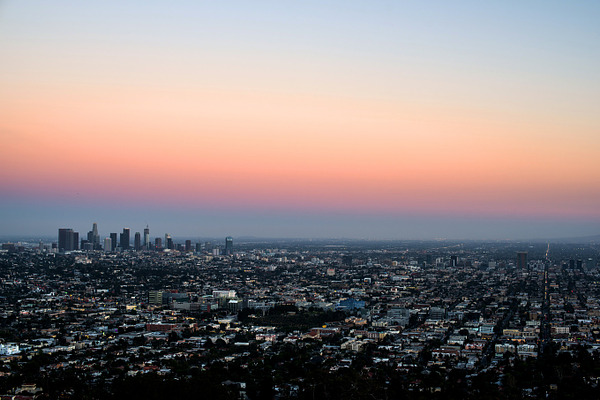 Los Angeles Panorama Containing Los Angeles California And Hollywood High Quality Architecture Stock Photos Creative Market