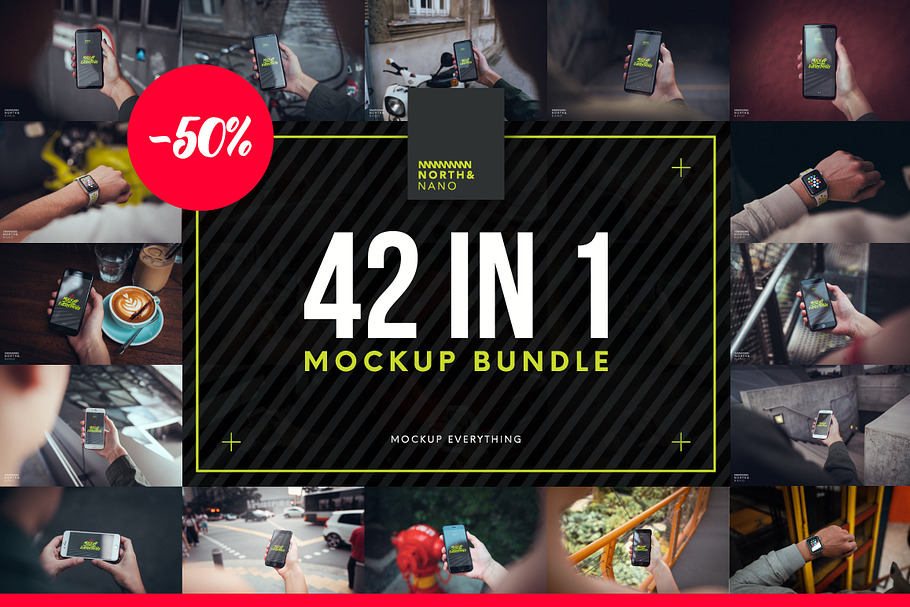 Download Mega Psd Mockup Bundle 40 In 1 Creative Photoshop Templates Creative Market